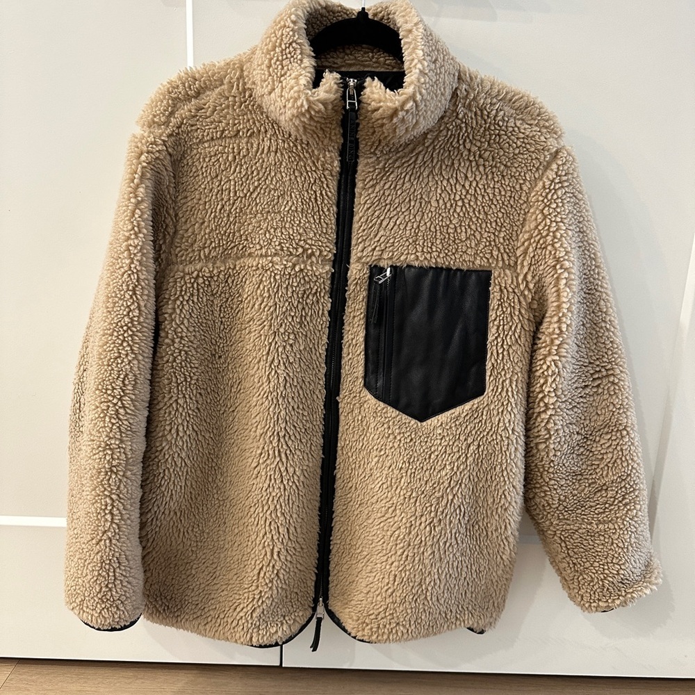 Anine Bing Ryder Sherpa Jacket - Picture 3 of 5